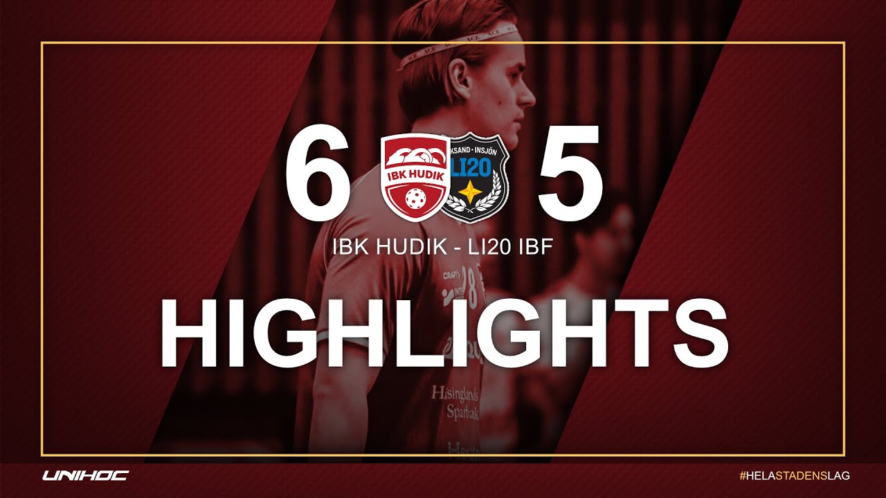 Highlights • Division 1 Östra • IBK Hudik - LI20 IBF