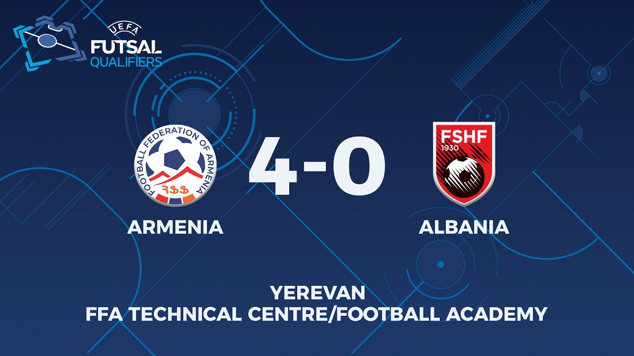 Armenia - Albania. Futsal EURO 2026