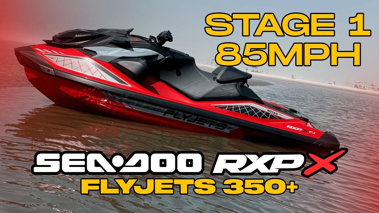 CONHEÇA O SEADOO RXP-X FLYJETS 350+ | O MAIS RÁPIDO DO MUNDO STAGE 1!