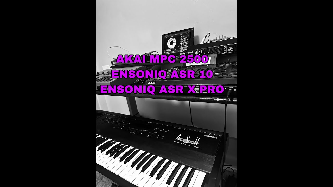 MPC 2500 and ENSONIQ ASR Videos are COMING #akai #akaimpc #mpc2500 #mpc #ensoniq #ensoniqasr10