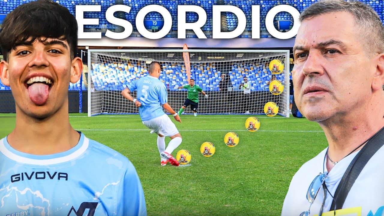 🏟️💙 HO SEGNATO allo STADIO MARADONA!! - IL NOSTRO ESORDIO ⚽️