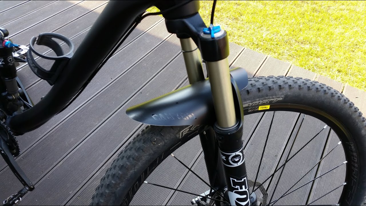 making mtb mud fender / mud Guard selber bauen, 66target