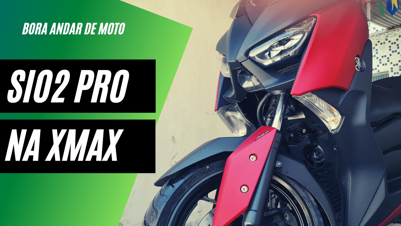 Usei So2 pro na minha Xmax - Veja como ficou!