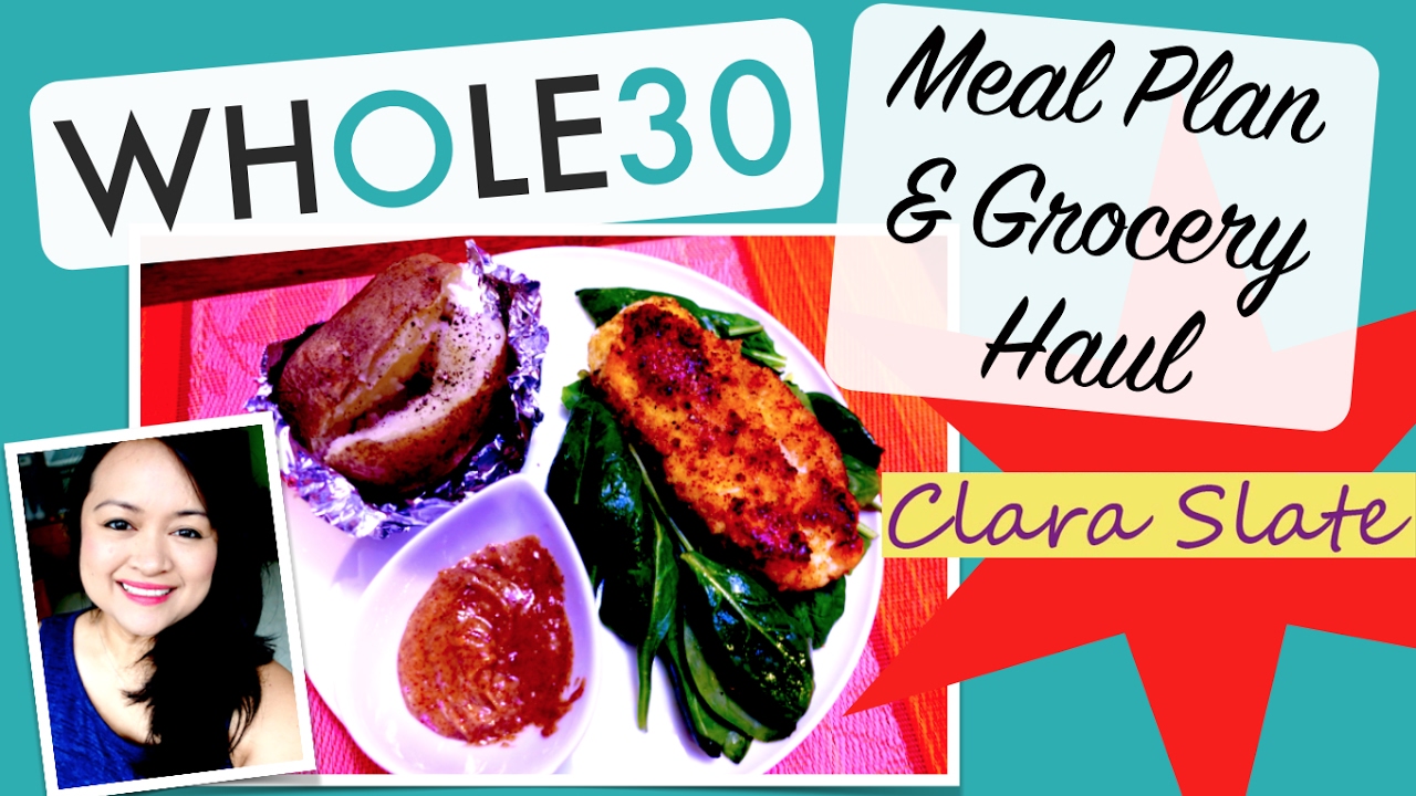 Aldi Grocery Haul & Meal Plan &hearts;︎ Whole30