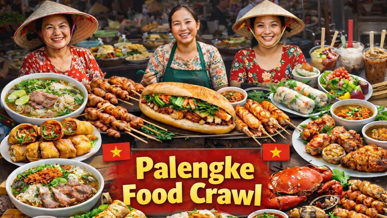 ULTIMATE PALENGKE FOOD CRAWL IN BEN THANH MARKET VIETNAM | HO CHI MINH CITY | LOCAL EATS