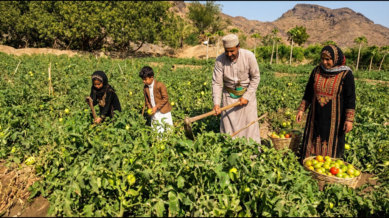 لحج | أسر ريفية تزرع من أجل الاستفادة في رمضان - تقرير: محيي الدين الصبيحي