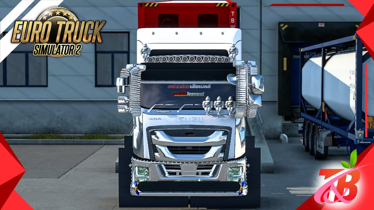 มา2 ห่อกลับ 1 รอบนี้ได้ขึัน ISUZU GIGA360 • Euro Truck Simulator 2