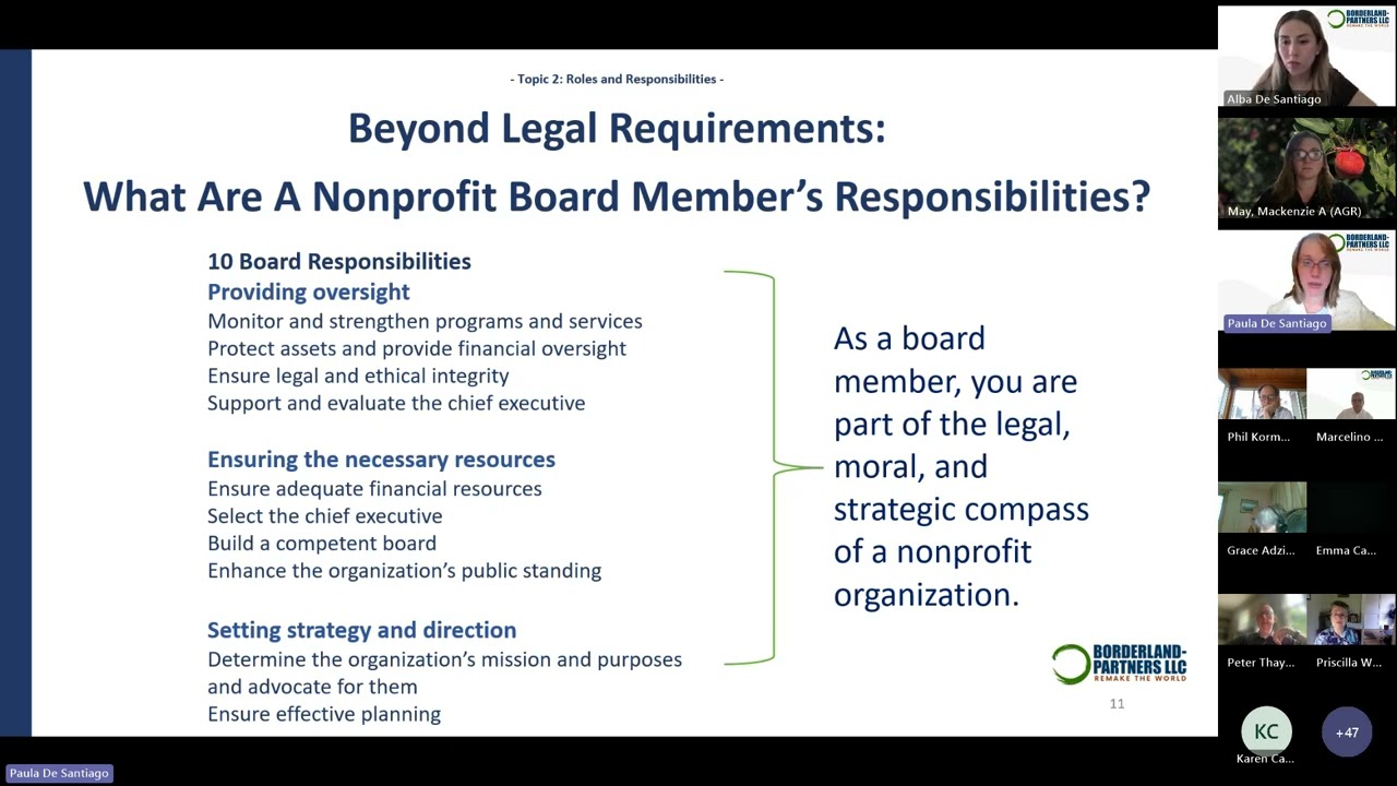 Session 1 of 4: Cultivating Strong Agricultural Non-profits