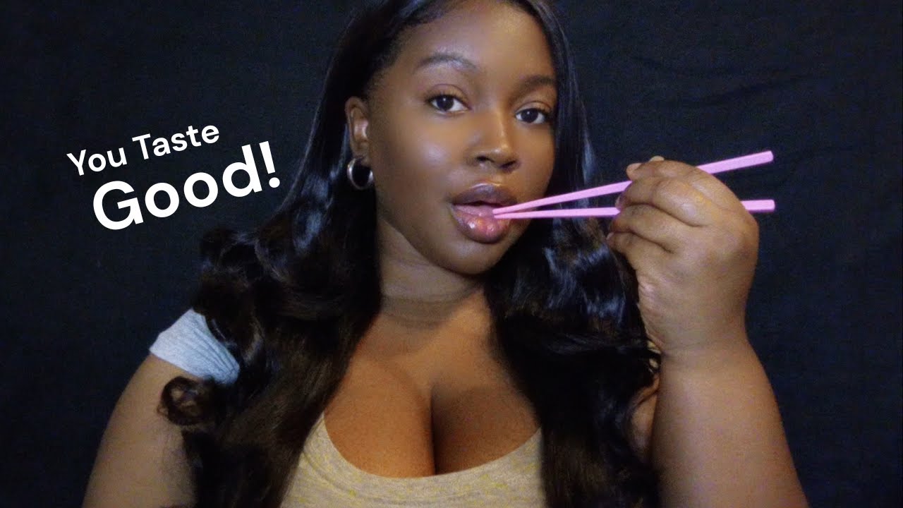 Eating Your Face ASMR (spoon, chopsticks, fingers)