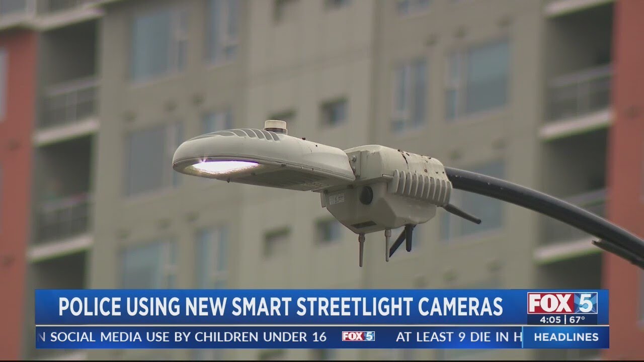 Police Using New Smart Streetlight Cameras