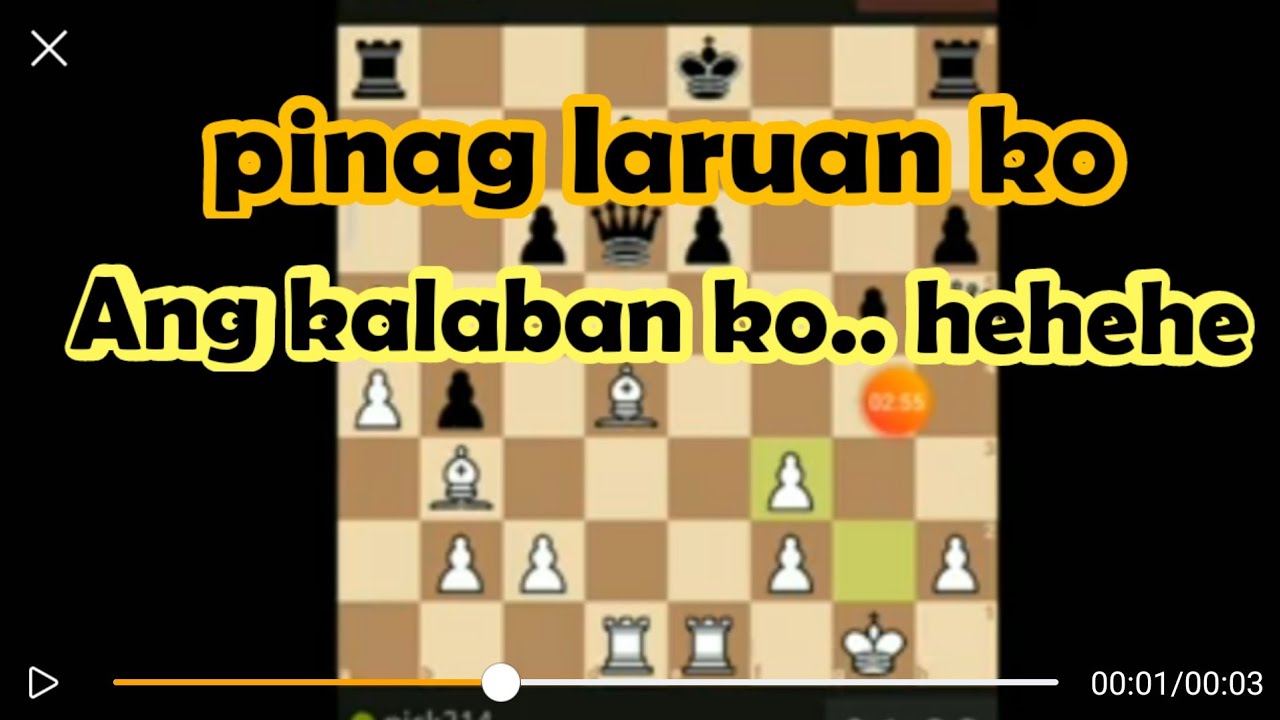 Checkmate pinag laruan KO ang kalaban ko.