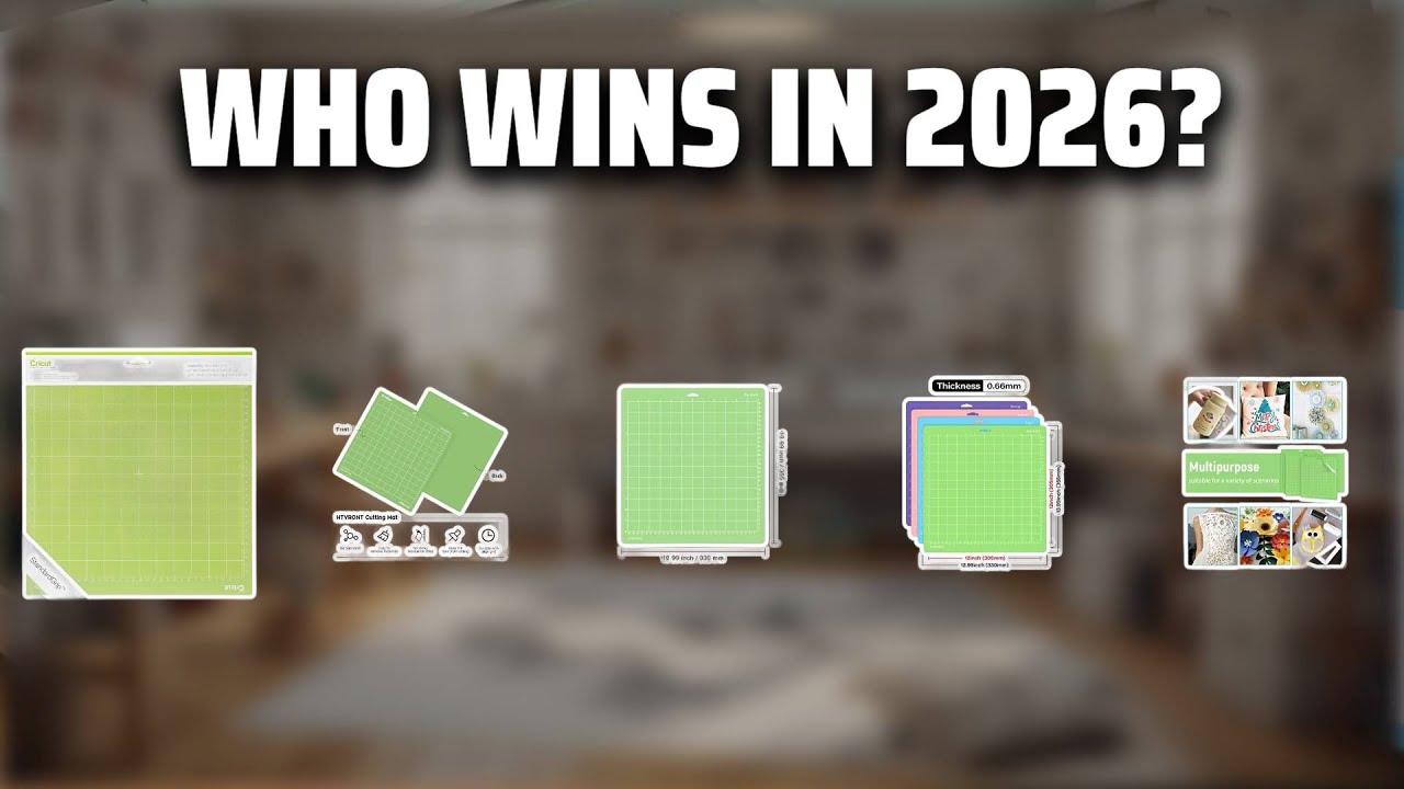 The Top 5 Best Cricut Mats in 2026 - Must Watch Before Buying!
