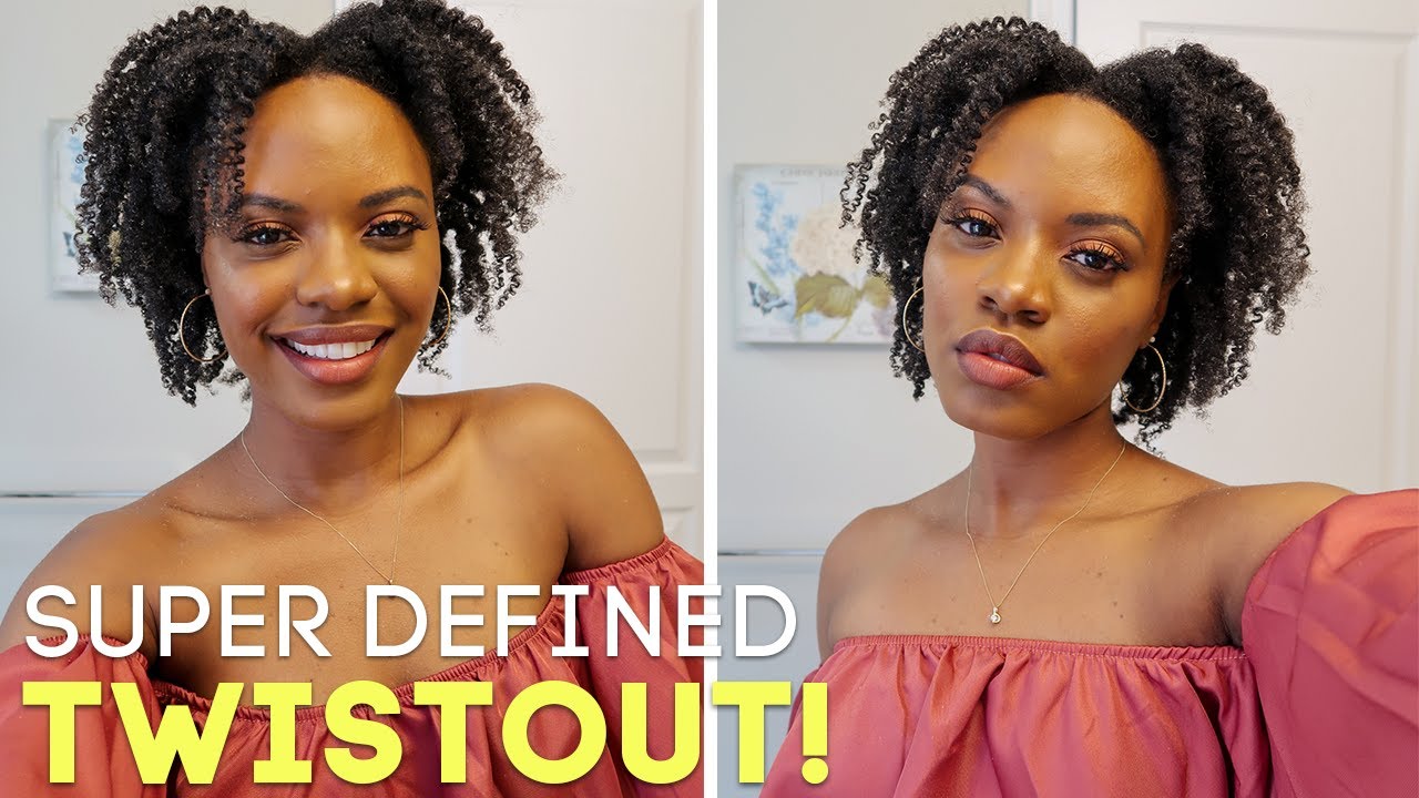 EXTREMELY DEFINED TWISTOUT on 4C hair USING MOUSSE!? 😱