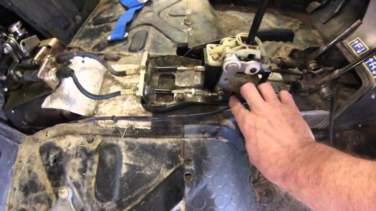 Sand Reeper shifter access and adjustment