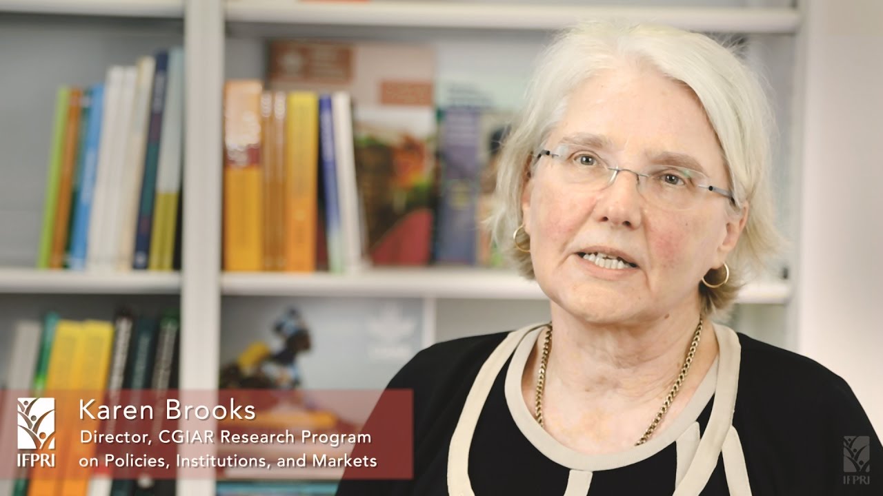 Karen Brooks on Phase 2 of the CGIAR Research Program on Policies, Institutions, and Markets.