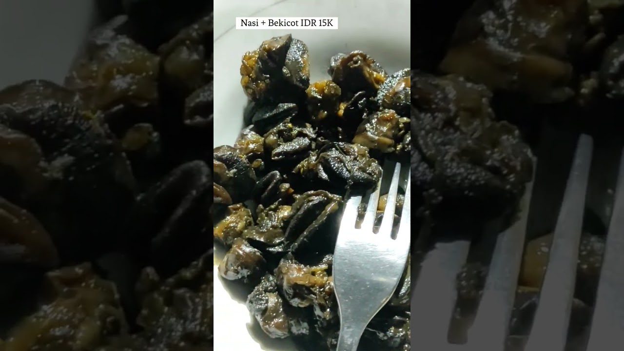 Pertama kalinya makan bekicot murah sih tapi rasanya.. #SHORTS #javastreets #kulinermalang #food