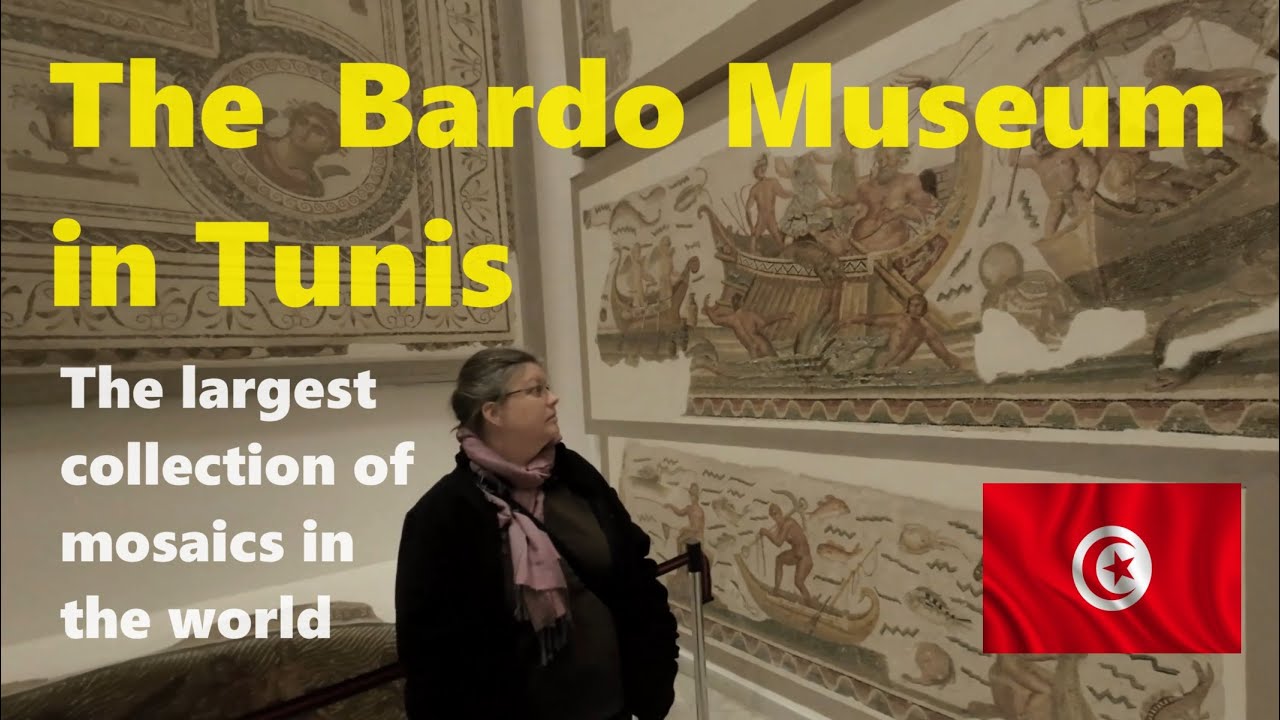 We visit the Bardo Museum in Tunis, Tunisia | The largest mosaics collection in the world | #tunisia