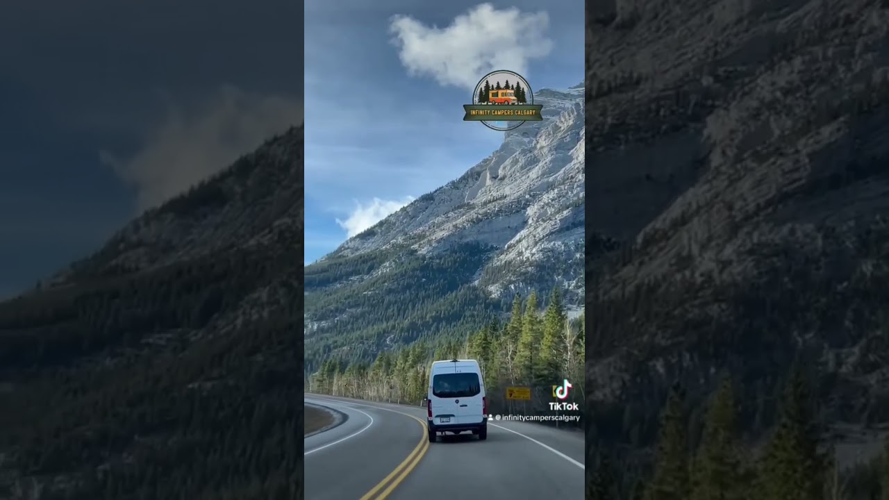 #travel #mountains #snow #vanlife #van #vanlifecanada