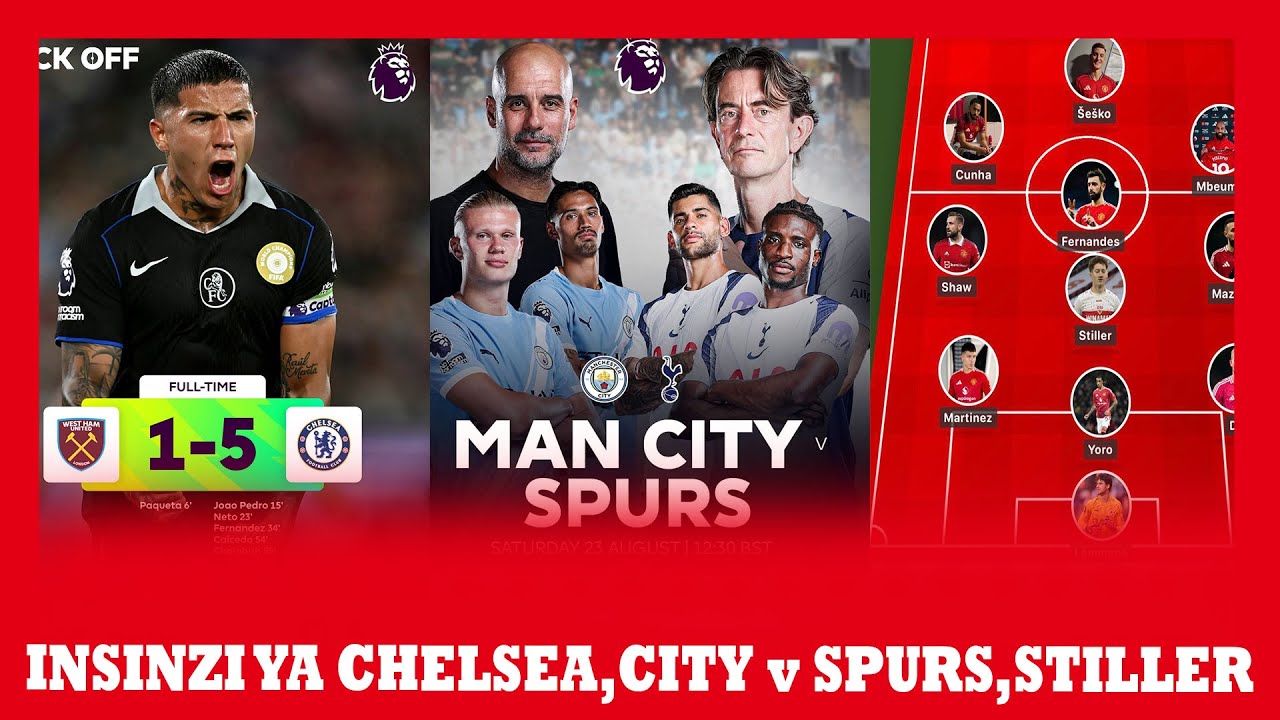 MAN UNITED KURI ANGELO STILLER | PALMER YAVUNITSE | SPURS YATUNGURA MAN CITY?