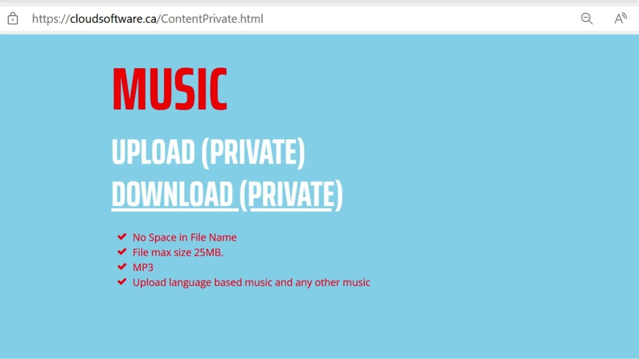 CloudSoftware.ca-Content-Private-Presentation