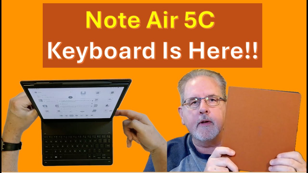 Чехол-клавиатура для Boox Note Air 5C: нужна ли она вам?