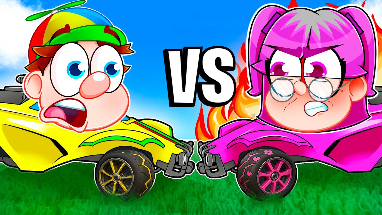 JOHNNY vs DAISY'S MOM In Rocket League!