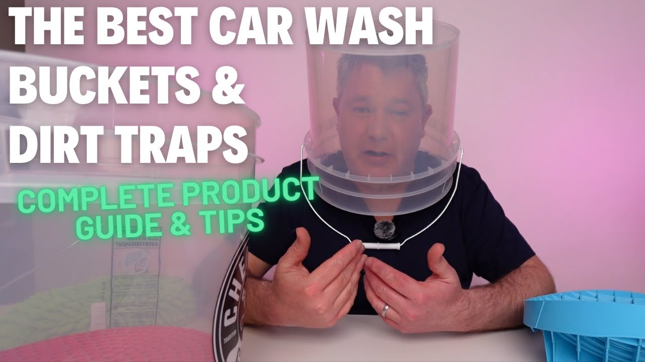 Comparing Car Wash Buckets: Dirt Traps vs. Mitt Slides for Scratch-Free Washing - Product Guide