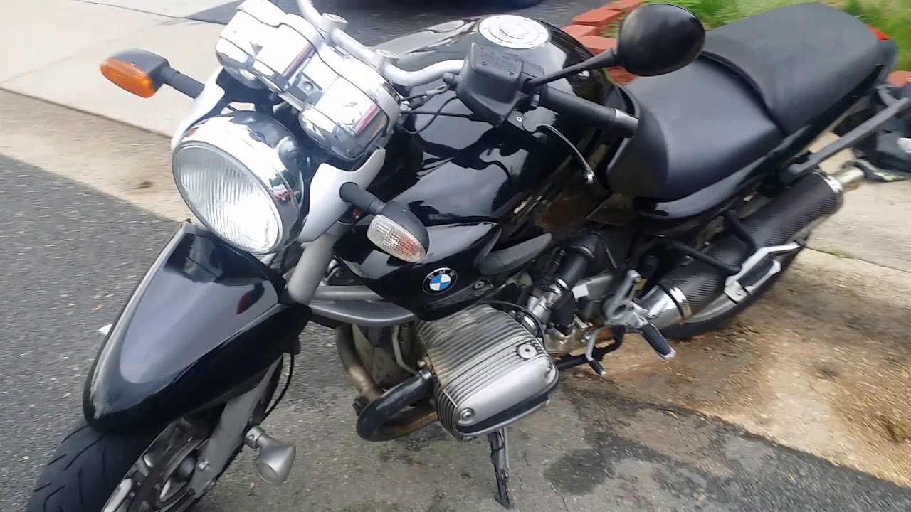 2002 BMW R1150R cold start