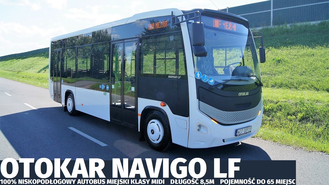 Otokar Navigo LF - 100% niskopodłogowy autobus miejski klasy midi.