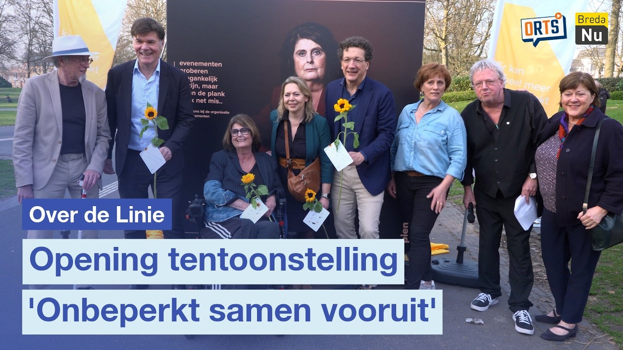 Opening tentoonstelling 'Onbeperkt samen vooruit' | Over de Linie