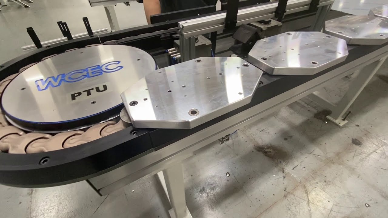 Heavy Duty Multi-Flex Chain Conveyor (Lift-N-Locate Station)