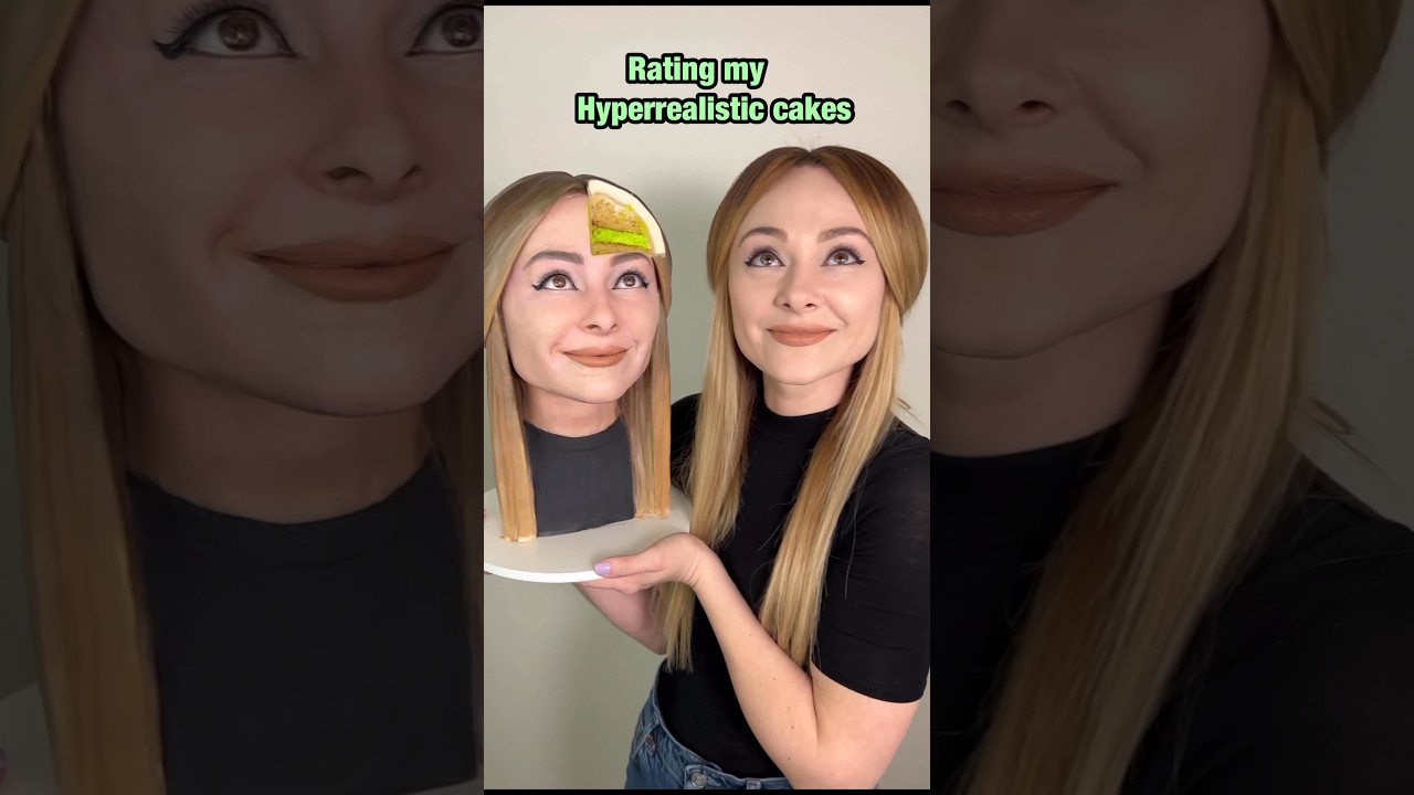 Оцените мои гиперреалистичные торты