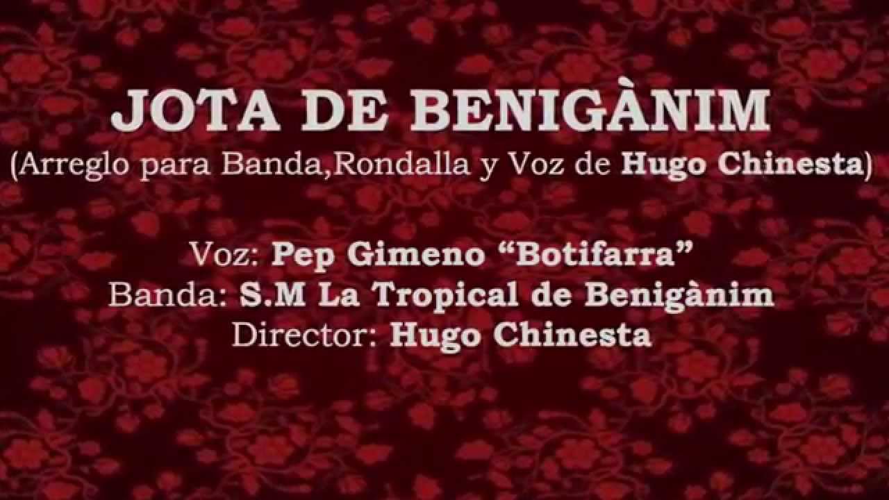 JOTA BENIGÀNIM (Arreglo: HUGO CHINESTA)