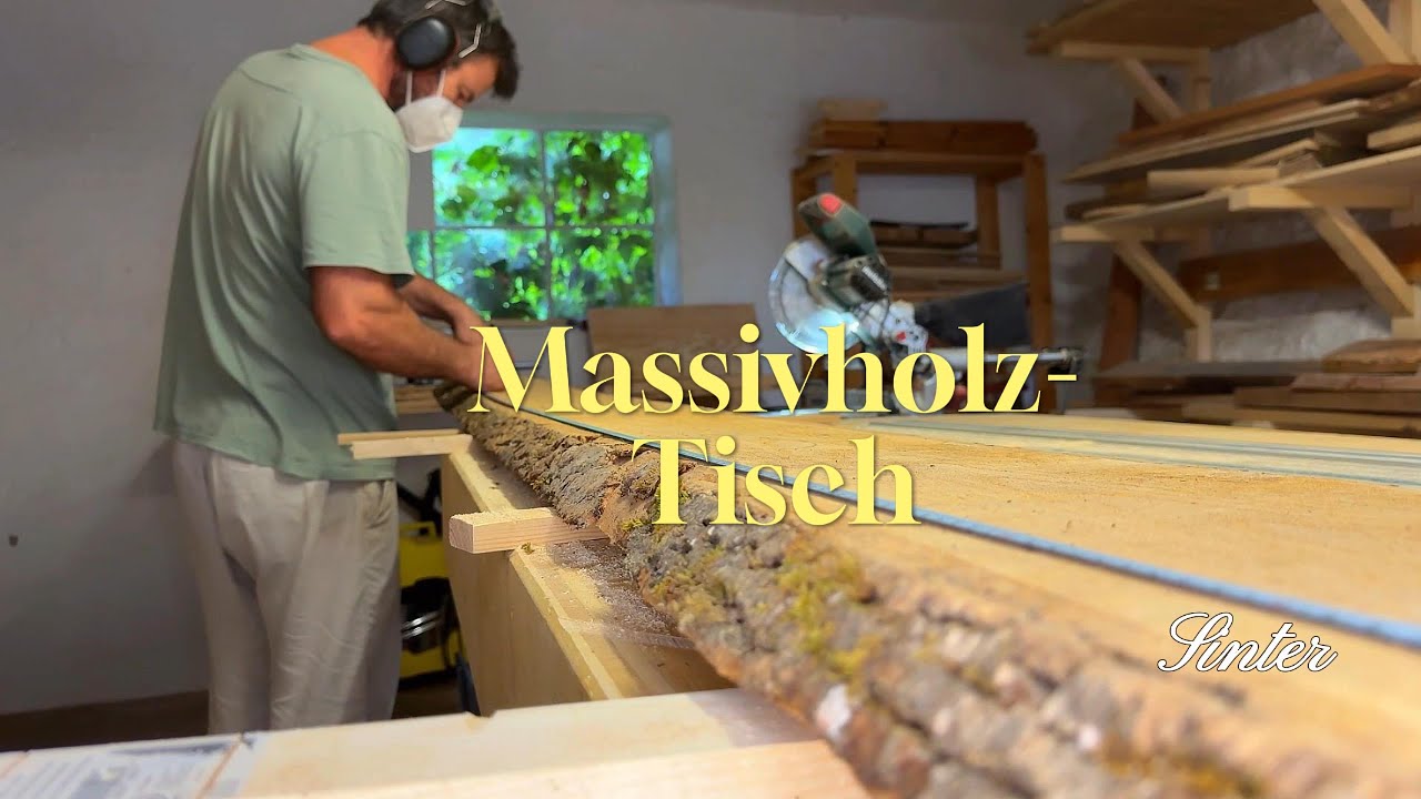 DIY Couchtisch aus Eiche – Massivholz selbst gebaut#tisch