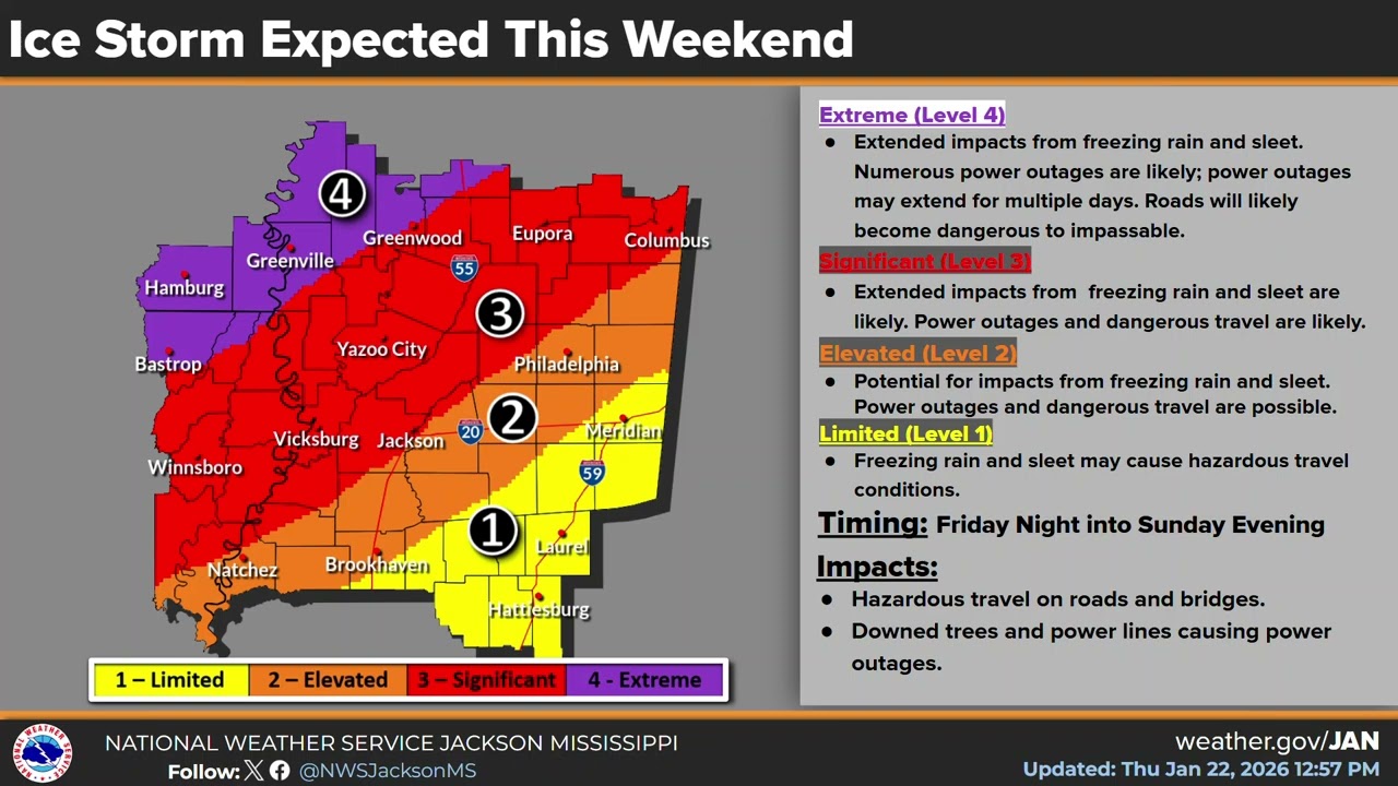 NWS Jackson Special Winter Weather Briefing: January 22, 2026