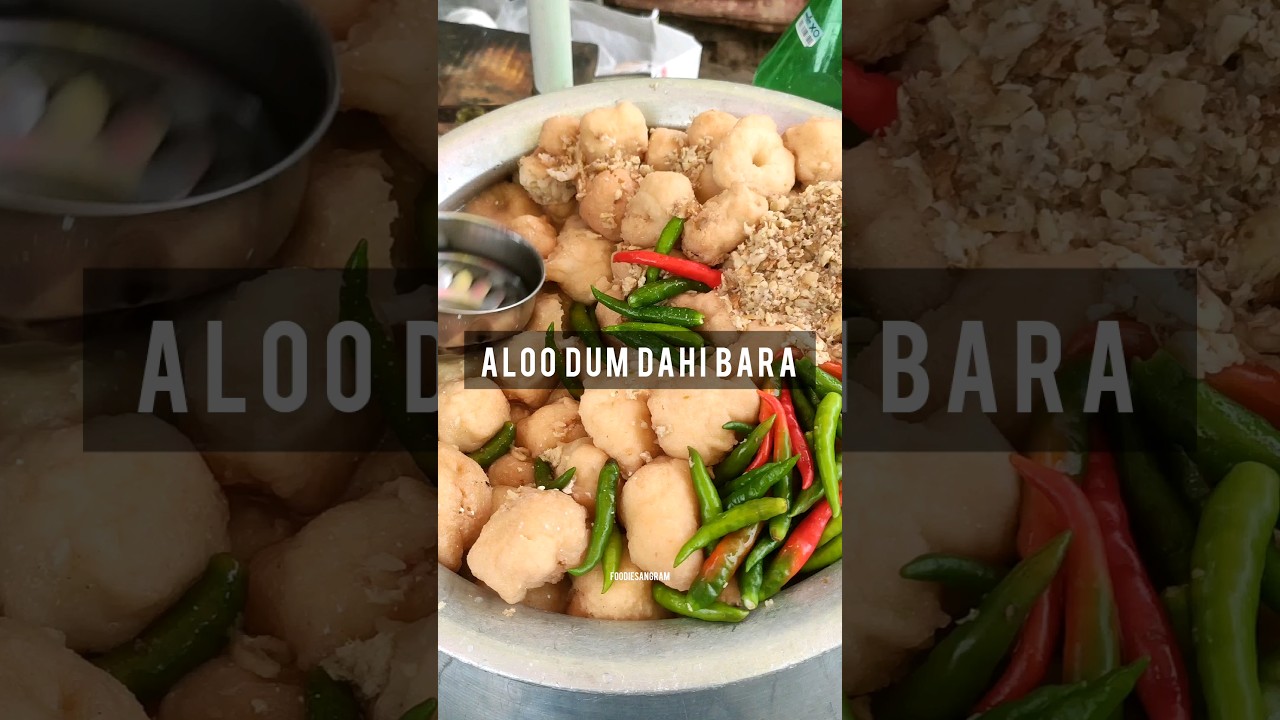 Dahi Bara Aloo Dum ❤️ | Odisha best Street Food 😍 #shorts #dahibaraaludum #odiafood