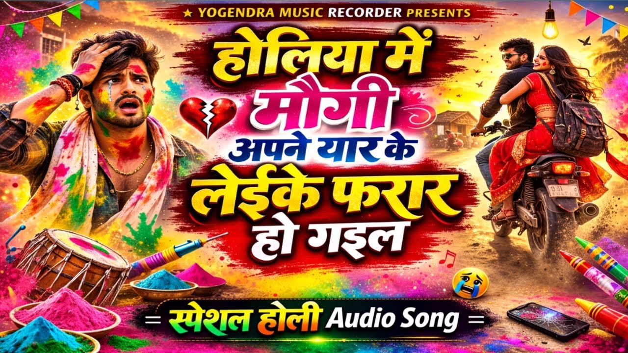 होलिया में मौगी अपने यार के लेईके फरार हो गइल। Holiya Me Maugi Apne Yar Ke Leikey Farar ho Gaile।