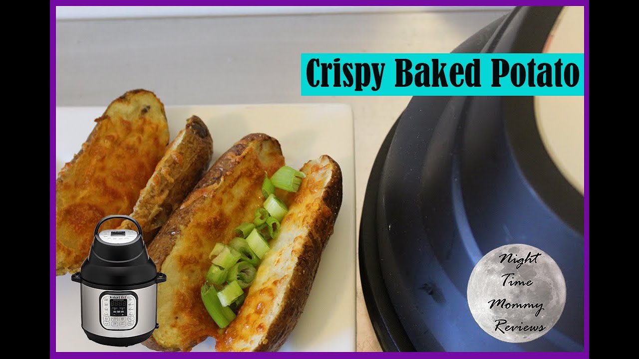 Crispy Baked Potato | AIR FRYER LID / DUO CRISP RECIPES