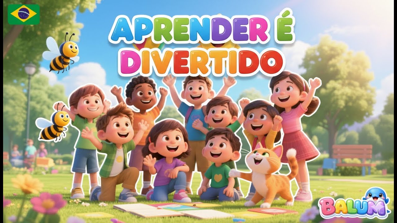 Música Infantil Educativa 🎶 | Sol, Números, Animais, Cores e Formas | Canções para Crianças