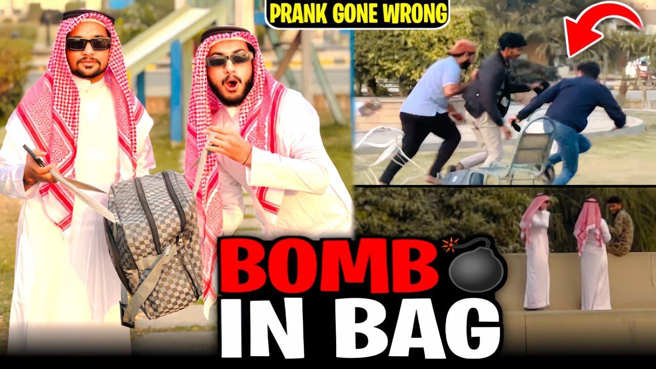 Fake Bomb Prank 💣 | Prank on public Awesome Reaction 😂🔥 | Part 1 …