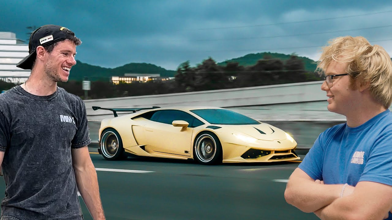 I Stole Whistlindiesel's Lamborghini & Made Some Changes…