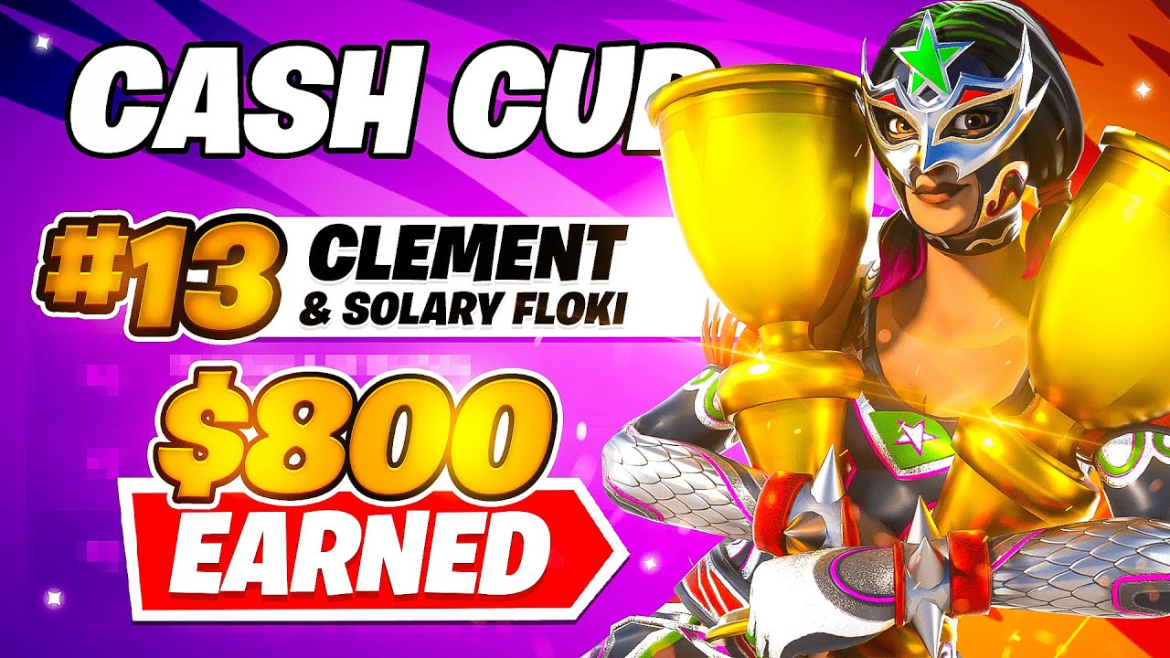 13TH PLACE in CASH CUP FINALS 🏆 ($800) w/ Floki