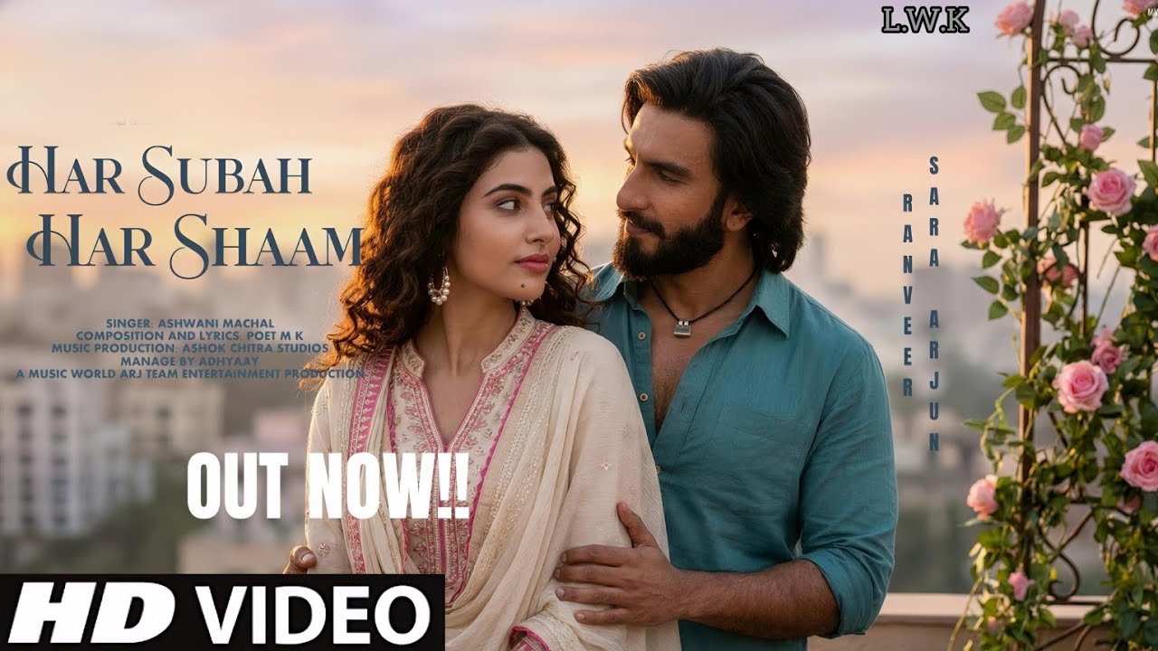 New Song 2026 | New Hindi Song | Har Subha Har Shaam | Ranveer Singh | Sara | Romantic Song | 