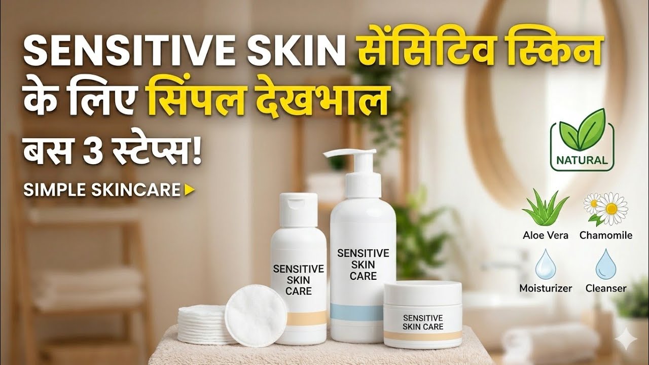 How to Fix Sensitive Skin Naturally | Dry & Red Skin Care Tips#korea#skincare#kbeauty#kculture 