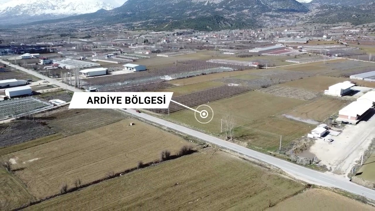 Anayol Kenarı 55m Cepheli  Sera Ardiye Konut İçin Kusursuz Konum