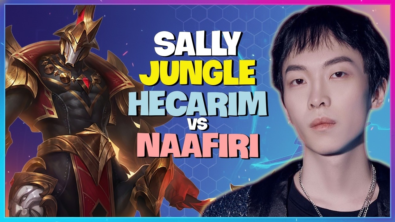 Sally Hecarim : This UNSTOPPABLE Machine is TEARING APART the Super Server Naafiri - Engsub
