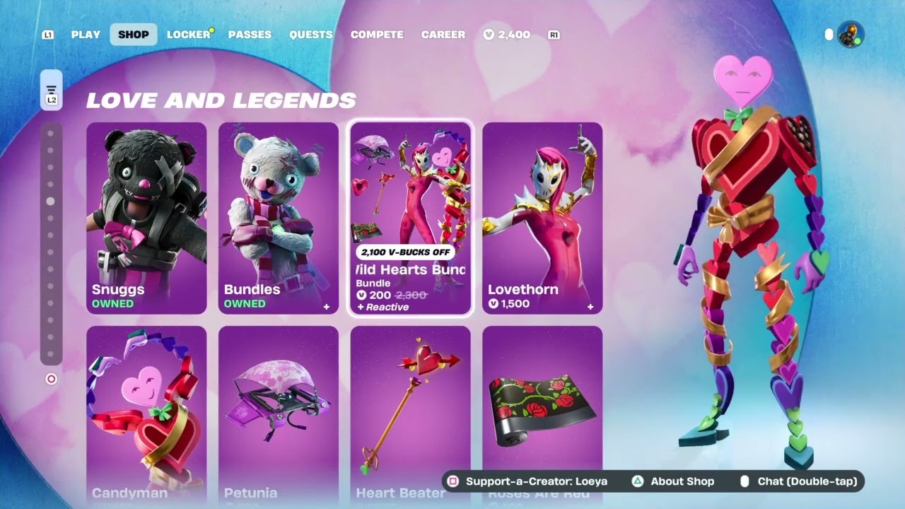 Fortnite Valentine's eve Imaginary Mass