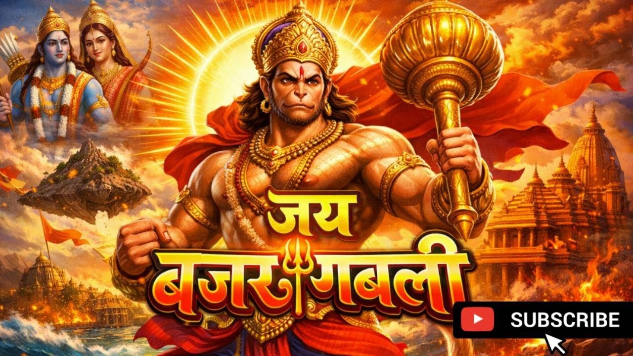 जय बजरंगबली: सबसे शक्तिशाली भजन सुनिए | New Bhajan  | Ram bhakt Hanuman