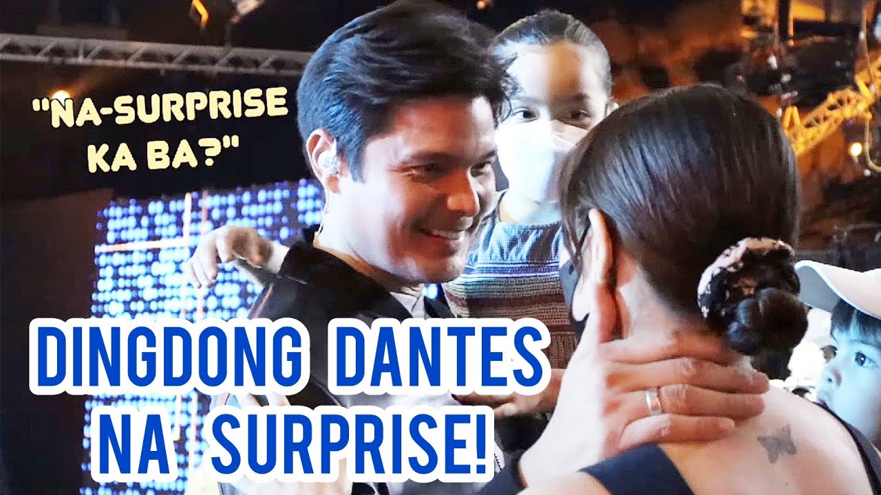 Dingdong Dantes, sinorpresa ni Marian at ng dalawang anak! FAMILY GOALS ❤️