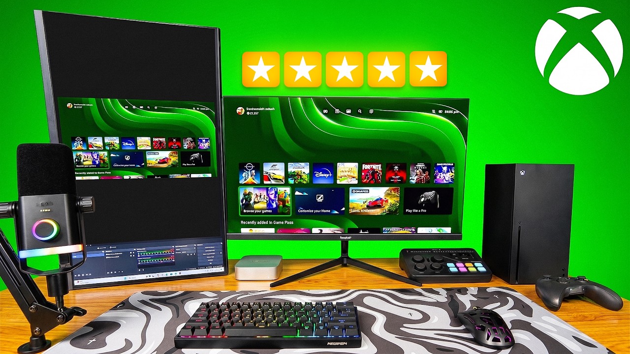 I Built a MAXED Out Xbox Streaming Setup!